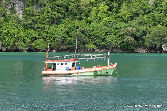 Fishing Boat, Koh Phi Phi - Thailand