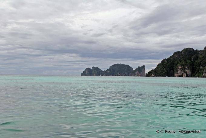 The green of the Andaman Sea, Koh Phi Phi - Thailand