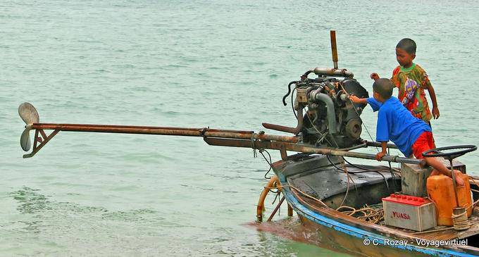 Long tail motor, Koh Phi Phi - Thailand