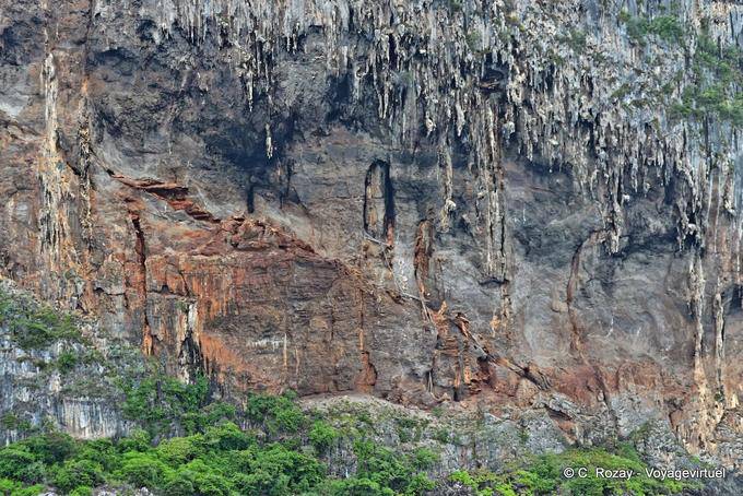 On the side of Wang Long Cave, Koh Phi Phi - Thailand
