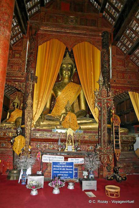 Put inside the Phra Viharn, Wat Phra That Lampang Luang - Thailand
