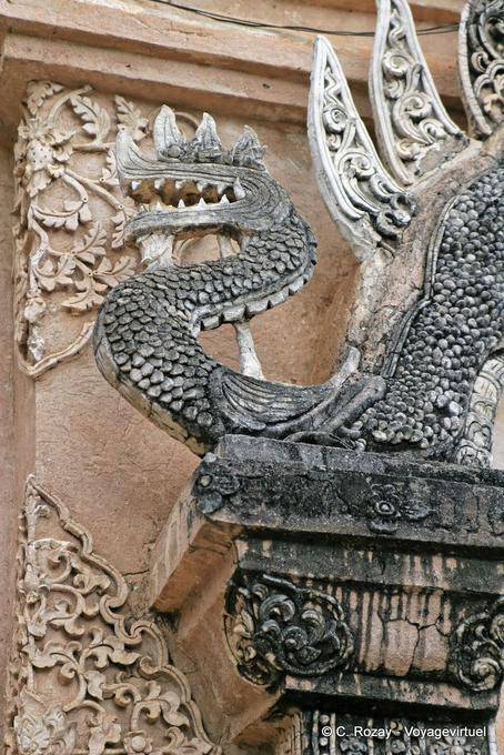 Naga teeth, Wat Phra That Lampang Luang - Thailand