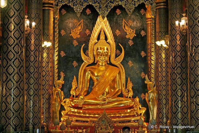 Phra Buddha Chinnarat, Wat Phra Si Rattana Mahatha, Phitsanulok - Thailand