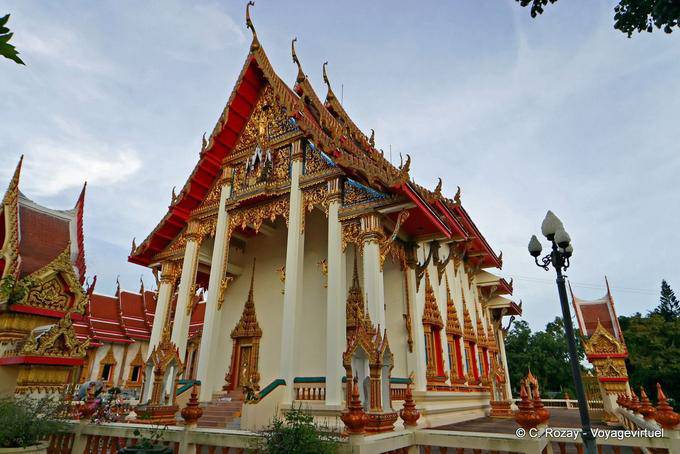 Ubosoth of Wat Chalong, Phuket - Thailand