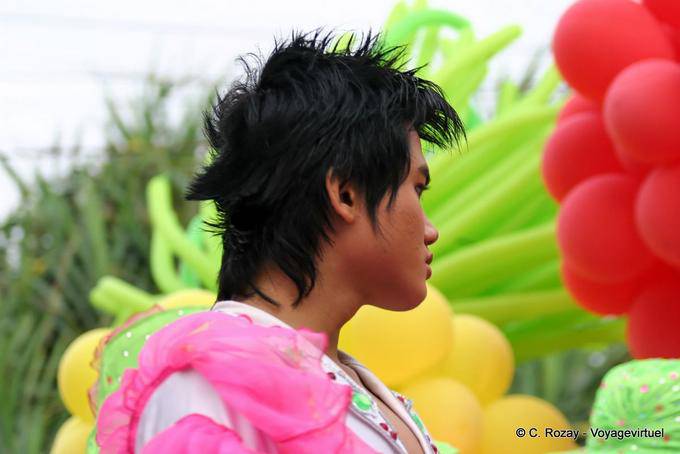 Local color, Festival Patong, Phuket - Thailand