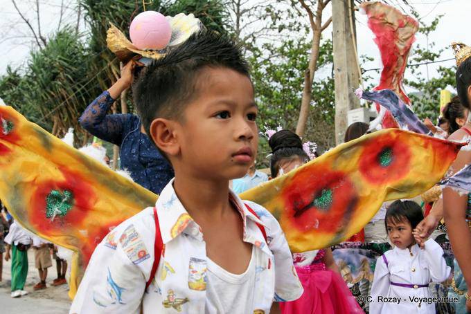 Winged Garçonnnet, Festival Patong, Phuket - Thailand