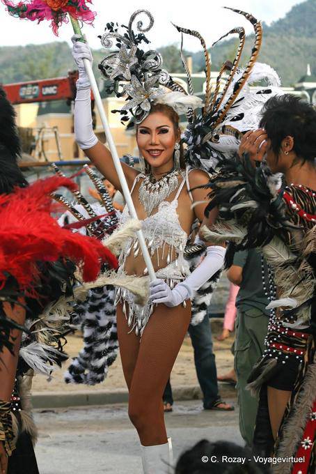 Hat on white jersey Festival Patong, Phuket - Thailand