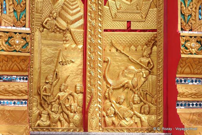 Golden Gate, Wat Suwan Khiri Wong, Patong, Phuket Temple - Thailand