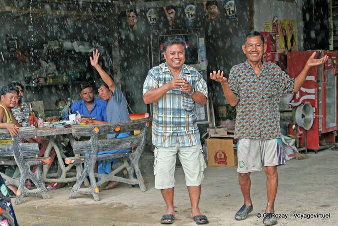 Good mood in the bistro, Phuket Town Gypsy - Thailand