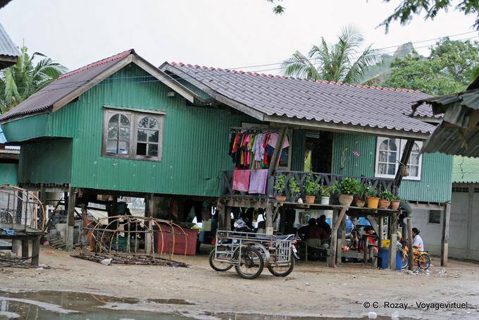 Typical house, Phuket Town Gypsy - Thailand