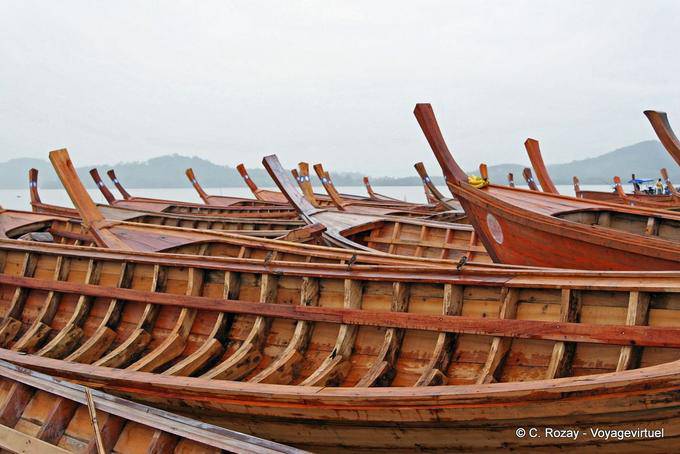 Teak boat, Phuket Town Gypsy - Thailand