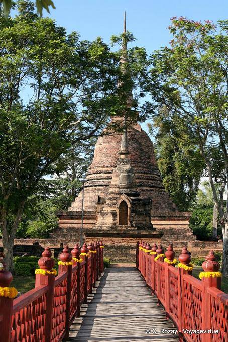 View Wat Sa Si, Sukhothai - Thailand