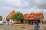 Exterior, Wat Choeng Phanan, Ayutthaya, Thailand.