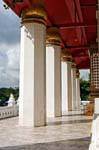 Majestic columns, Wat Phra Sri Samphet, Ayutthaya, Thailand.