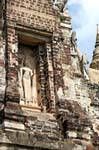 Jataka niche (Ratchaburana), Wat Raj Burana, Ayutthaya, Thailand.
