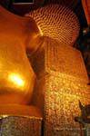 Headrest Reclining Buddha, Wat Pho (Wat Phra Chettuphon), Bangkok, Thailand.
