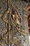 Gate vihara Buddha Laying, Wat Pho (Wat Phra Chettuphon), Bangkok, Thailand.