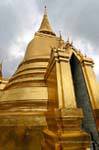 Phra Si Rattana Chedi, Wat Phra Kaew, Bangkok, Thailand.