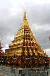 Golden Chedi, Wat Phra Kaew, Bangkok, Thailand.