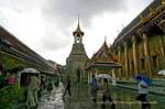 Another view of Chapel of Gandhara Buddha, Wat Phra Kaew, Bangkok, Thailand.