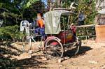 Rickshaw inhabited, Chiang Mai, Thailand.