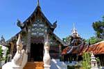 Wood Wat, Chiang Mai Temple, Thailand.