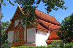 Religious architecture, Chiang Mai Temple, Thailand.