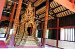 Interior of a temple Wat Phra Singh, Chiang Mai Temple, Thailand.