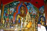 Multiple images of Buddhas, Wat Doi Suthep, Chiang Mai, Thailand.