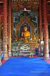 Other Buddhist altar, Wat Phra Singh, Chiang Mai, Thailand.
