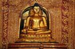 Phra Buddha statue Sihing, Wat Phra Singh, Chiang Mai, Thailand.