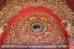 Detail of the entrance to the ubosot, Wat Phra Singh, Chiang Mai, Thailand.