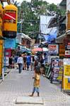 A street Tonsai village, Koh Phi Phi, Thailand.