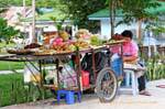 Hawker fruits, Koh Phi Phi, Thailand.
