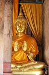 Buddha Mudra of appeasement, Wat Phra That Lampang Luang, Thailand.