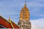 Another view of the prang, Wat Phra Sri Rattana Mahathat, Phitsanulok, Thailand.
