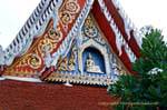 Detail of temple, Phitsanulok, Thailand.