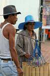 Sticky rice saleswoman, Phitsanulok, Thailand.