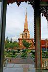 Pagoda Wat Chalong, Phuket, Thailand.