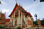 Ubosoth of Wat Chalong, Phuket, Thailand.