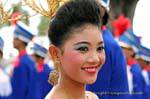 Smile and earrings, Festival Patong, Phuket, Thailand.