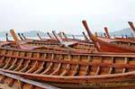 Teak boat, Phuket Town Gypsy, Thailand.