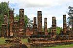 Ancient Khmer site, Sukhothai, Wat Phra Pai Luang, Thailand.