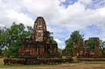Ruins of Sukhothai, Wat Phra Pai Luang, Thailand.