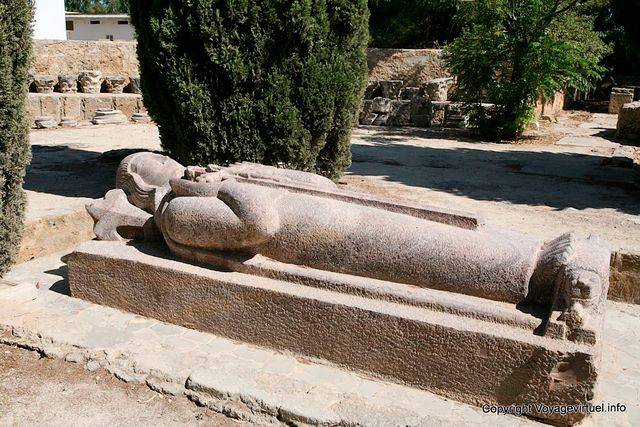 National Museum of Carthage, Christian lying in khadel - Tunisia