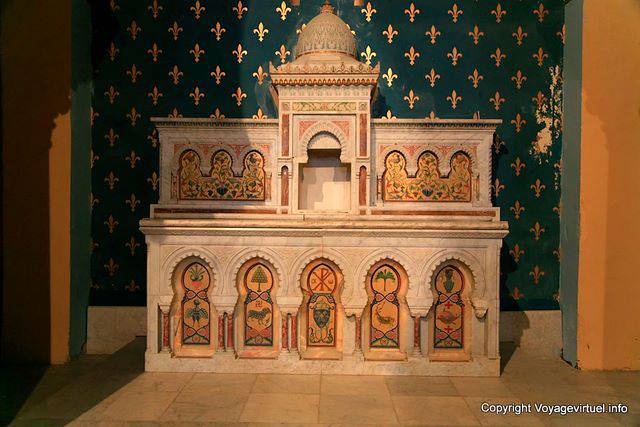 Reliquary altar, Chapel Louis IX, Saint Louis Cathedral, Carthage - Tunisia