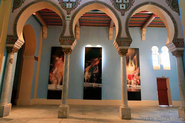 Carthage, Saint Louis Cathedral, Andalusian dance in arabesques - Tunisia