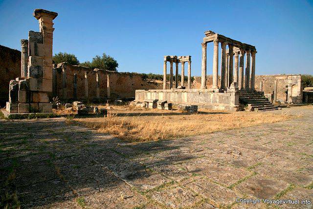 Dougga, the Temple of Juno Caelestis - Tunisia