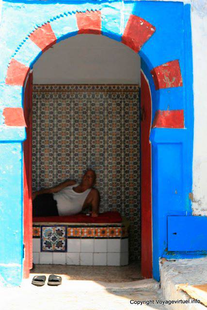 Hammamet, in the entrance of a hammam in the medina - Tunisia