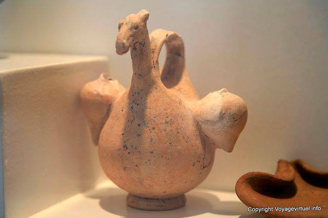 Kerkouane Archaeological Museum, water pot shaped camel - Tunisia